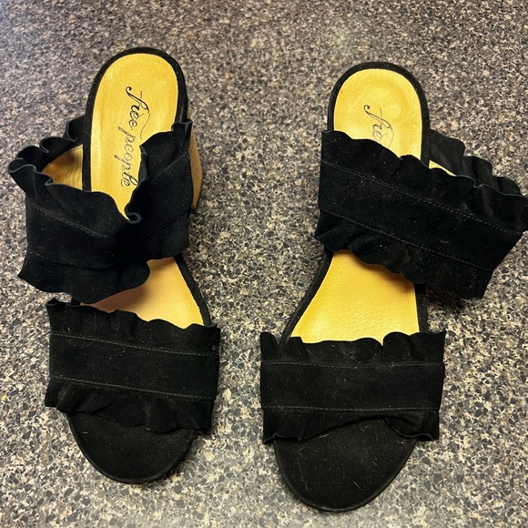 Free People Heels, worn a few times - Picture 1 of 3